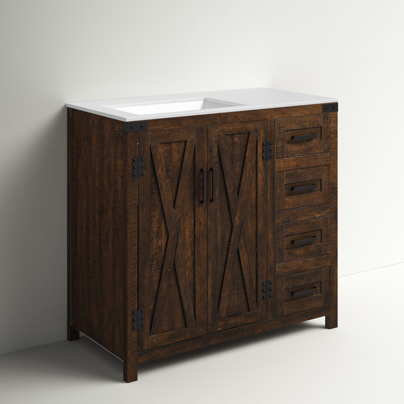 Sand & Stable Williamston 36'' Freestanding Single Bathroom Vanity